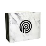 Custom Embroidered Custom Full-Color Laminated Non-Woven Tradeshow Bag18"x15"x8"