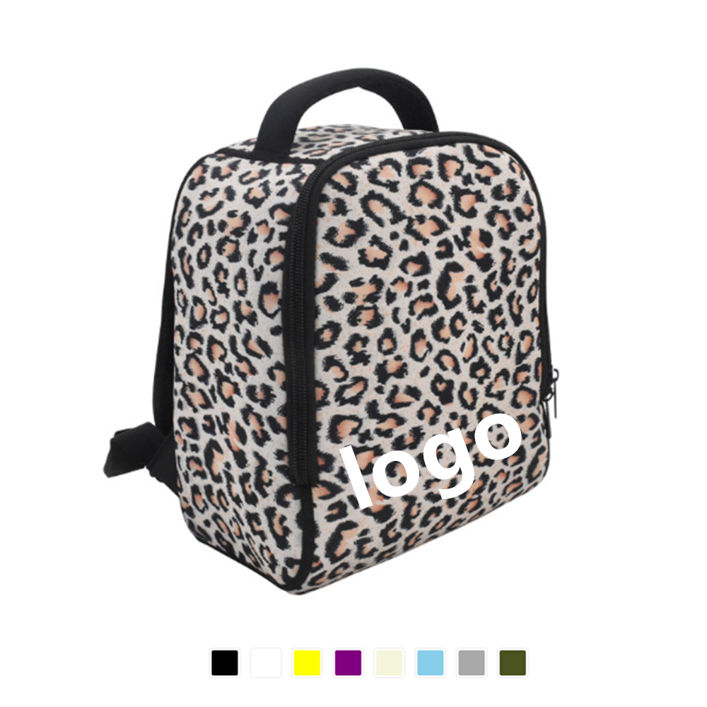 Logo Imprinted Leopard Print Toddler School Backpack Logo Imprinted Leopard Print Toddler School Backpack