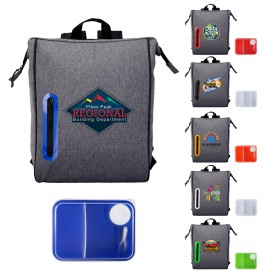 On The Go Oval Lunch Cooler with Logo