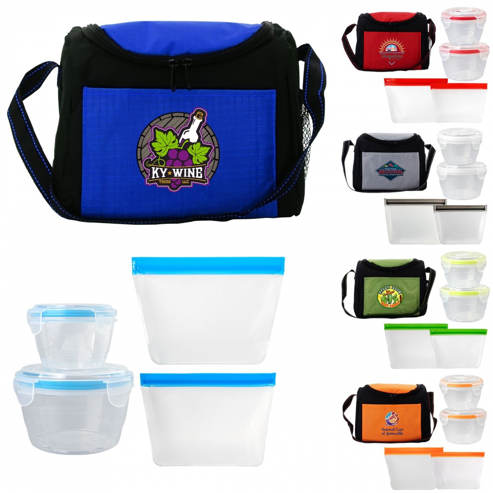 Personalized Nested Seal Tight Bagged Lunch Chiller