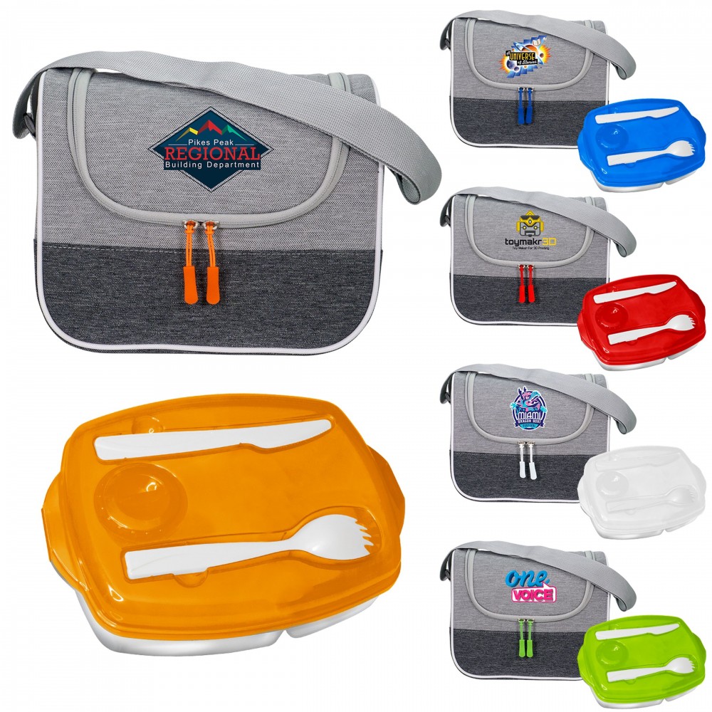 Bay Locking Lid Cooler Set with Logo Bay Locking Lid Cooler Set with Logo