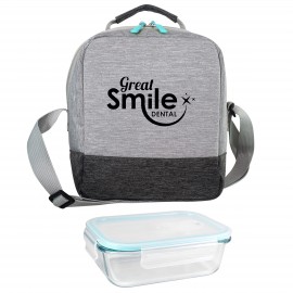 Customized Bay Handy Glass Lunch Set