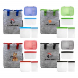 Customized Lunch, Sandwich and Snack Tote Set