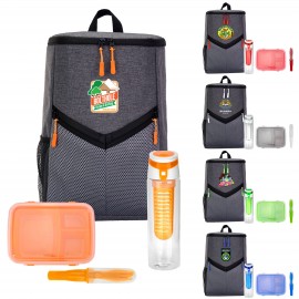 Promotional Victory Lunch & Drink To Go Backpack Set
