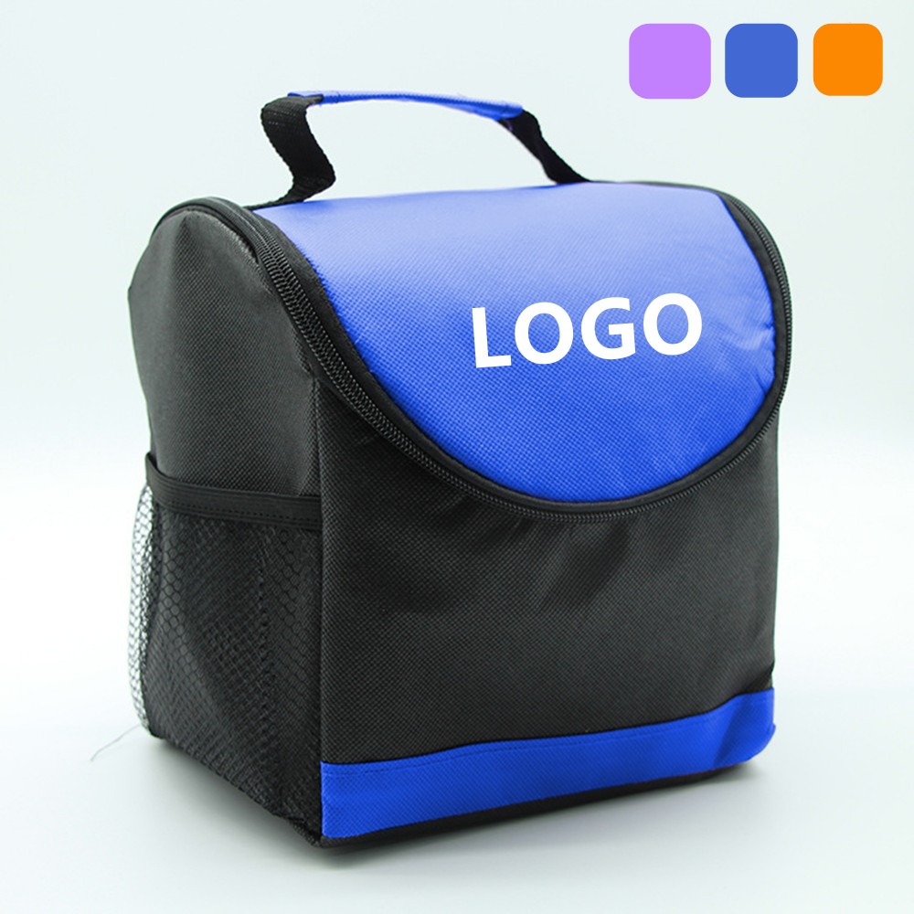 Logo Imprinted Non-Woven Thermal Insulation Picnic Portable Insulation Bag Logo Imprinted Non-Woven Thermal Insulation Picnic Portable Insulation Bag