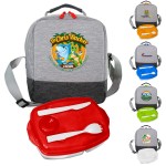 Logo Imprinted Bay Handy Locking Lid Lunch Kit