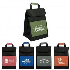 Logo Imprinted Ridge Cooler Lunch Tote Bag