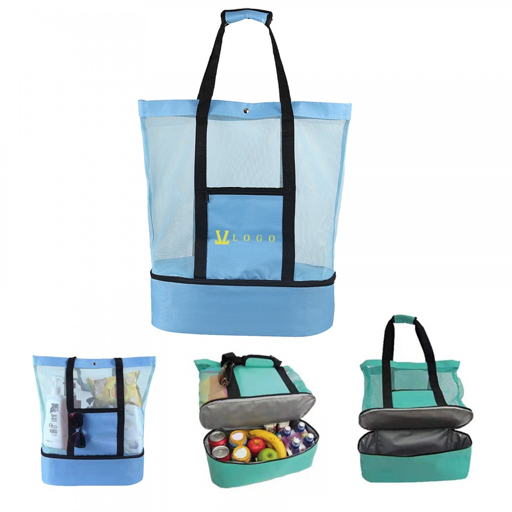 Promotional Cooler Mesh Beach Bag