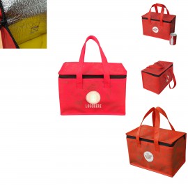 Logo Imprinted Insulated Cooler Lunch Tote Bag