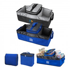 Custom Printed Trunk Organizer with Removable Cooler Bag