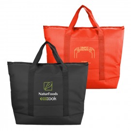 Extra Large Poly Cooler Tote Bag with Logo