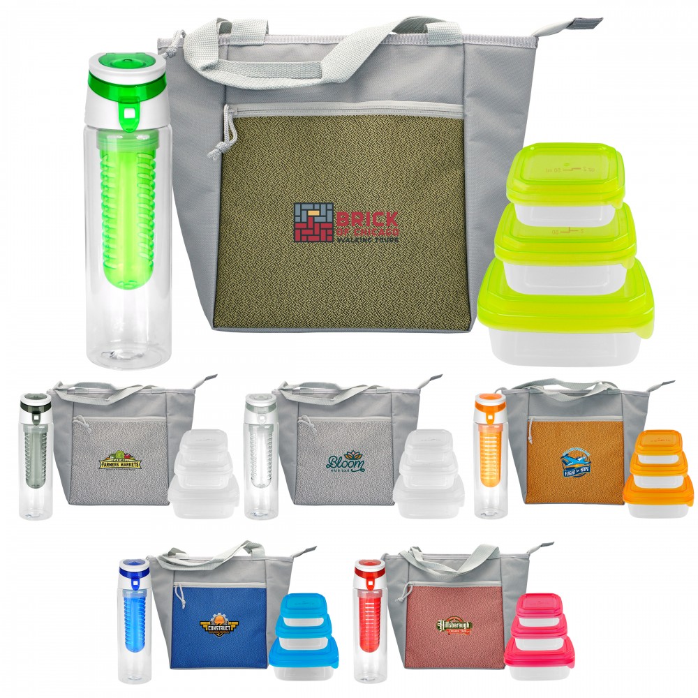 Logo Branded Speck Trendy Portion Control Tote