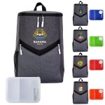 Victory On The Go Backpack Cooler Set with Logo