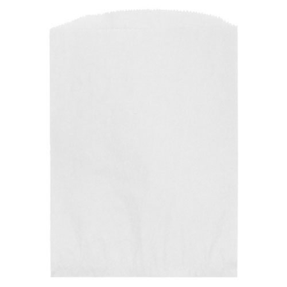 White Kraft Paper Merchandise Bag (17"x4"x24") Logo Imprinted