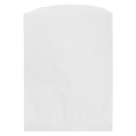White Kraft Paper Merchandise Bag (17"x4"x24") Logo Imprinted