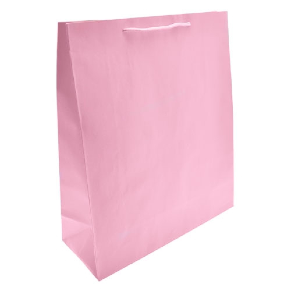 Euro Tint Tote Bag (16"x6"x18") (Rose) Logo Imprinted Euro Tint Tote Bag (16"x6"x18") (Rose) Logo Imprinted