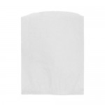 White Kraft Paper Merchandise Bag (8.5"x11") Custom Imprinted