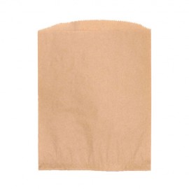 Tan Kraft Paper Merchandise Bag (12"x15"") Logo Imprinted