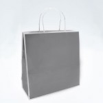 Medium Sophie Eurotote Shopping Bag (10"x4"x10") (Slate Gray) Custom Printed