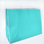 Custom Printed Large Sophie Eurotote Shopping Bag (16"x6"x12") (Bay Blue)