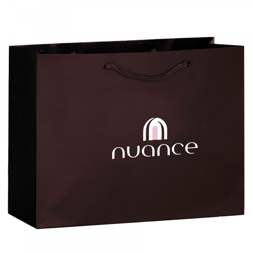 Matte Laminated Euro Tote Bag(13*5*10) Custom Imprinted Matte Laminated Euro Tote Bag(13*5*10) Custom Imprinted