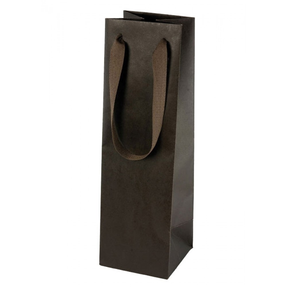 Premium Cotton Twill Handle Eurototes (4.5"x 4.5"x15") (Ink Printed) (Espresso Brown) Custom Imprinted Premium Cotton Twill Handle Eurototes (4.5"x 4.5"x15") (Ink Printed) (Espresso Brown) Custom Imprinted