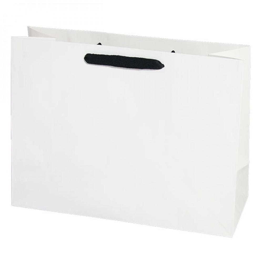 Premium Cotton Twill Handle Eurototes (16"x6"x12") (Hot Stamped) (Black Tie) Logo Imprinted Premium Cotton Twill Handle Eurototes (16"x6"x12") (Hot Stamped) (Black Tie) Logo Imprinted