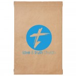 Logo Imprinted Natural Kraft Padded Mailer - 100% Recyclable, 100% Biodegradable