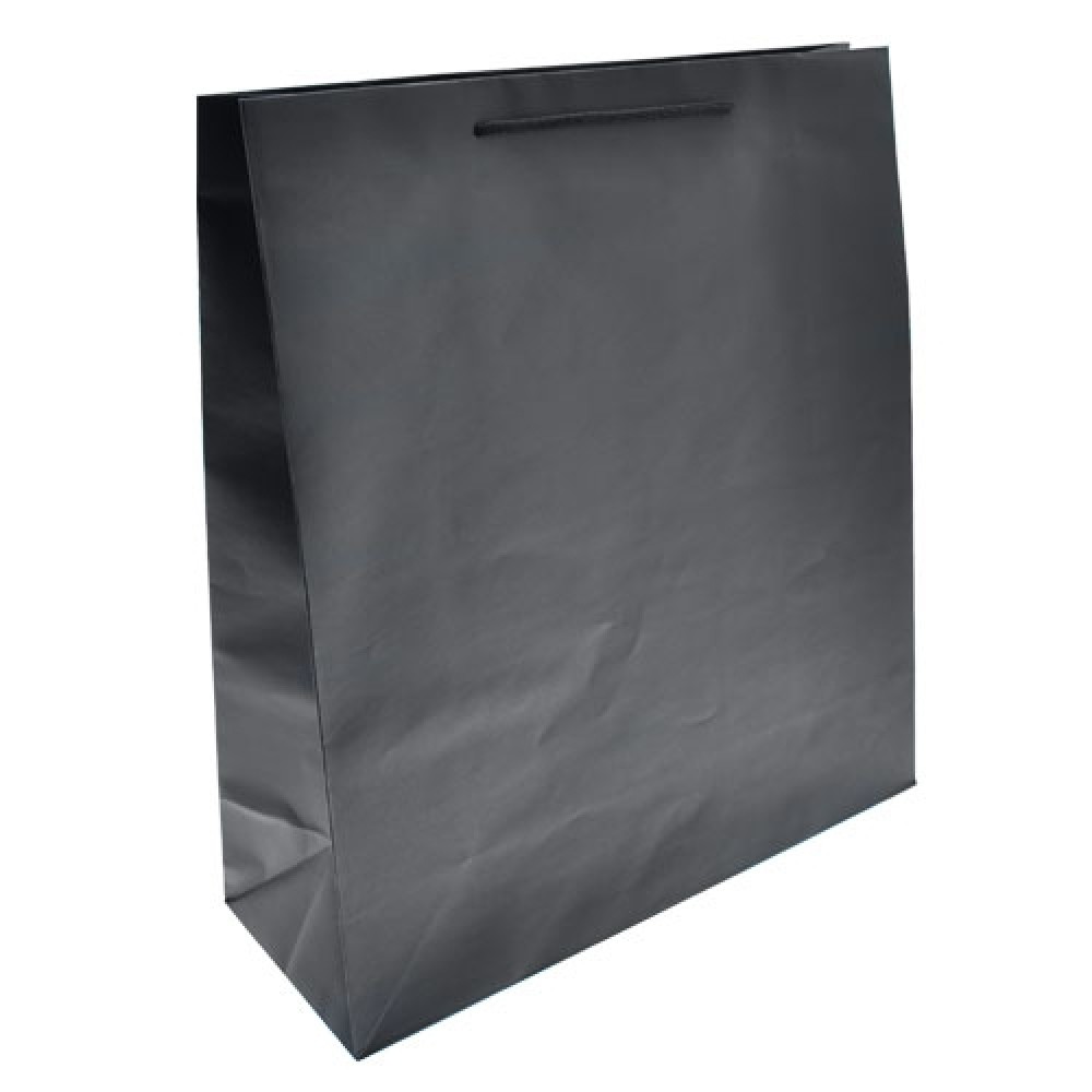 Logo Imprinted Euro Tint Tote Bag (16"x6"x18") (Black) Logo Imprinted Euro Tint Tote Bag (16"x6"x18") (Black)