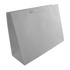 Logo Imprinted Premium Cotton Twill Handle Eurototes (16"x6"x12") (Hot Stamped)