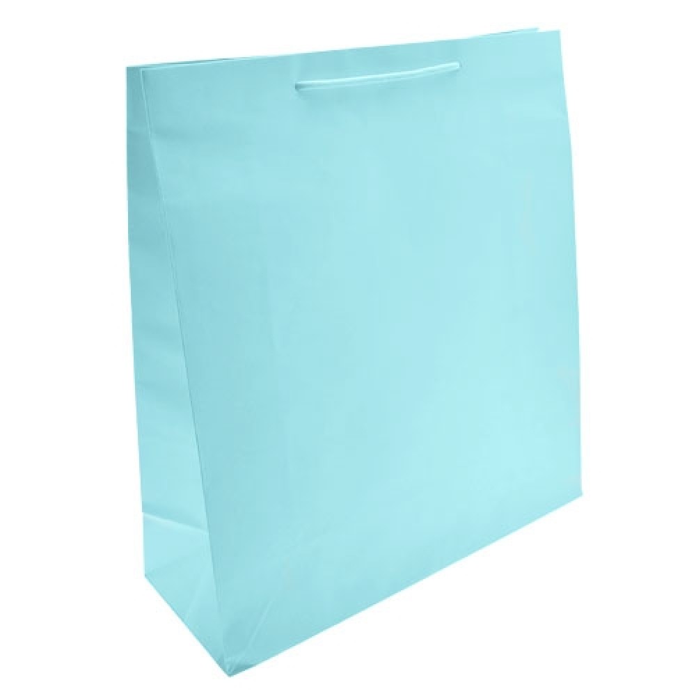 Custom Imprinted Euro Tint Tote Bag (16"x6"x18") (Robins Egg Blue) Custom Imprinted Euro Tint Tote Bag (16"x6"x18") (Robins Egg Blue)