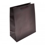 Colored Matte Finish Eurotote Bag (8"x4"x10") (Burgundy) Custom Printed