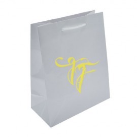 Custom Printed 1 COLOR SILK SCREEN MATTE EUROTOTE 8"x4"x10"