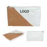 Ultra Light Tyvek Paper Cosmetic Bag Logo Imprinted