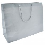 Custom Printed Aubrey Collection Eurotote Bag (16"x6"x12") (Silver)