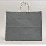 Custom Imprinted Solid Tint on Kraft Slate Gray Bag (16"x6"x12")