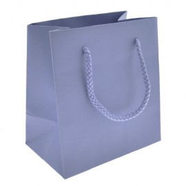 Custom Printed Euro Tint Tote Bag (5 1/2"x3 1/2"x6") (Periwinkle)