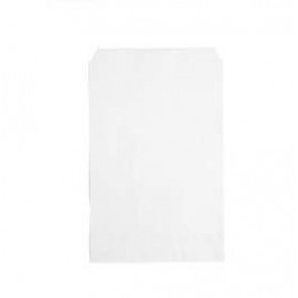 White Kraft Paper Merchandise Bag (6 1/4" x 9 1/4") Logo Imprinted