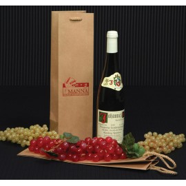 Hot Stamped Euro tote Bag (6.5" x 3 1/2" x 13") Custom Printed