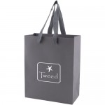 Tinted Kraft Eurotote Bag (8"x4"x10") Custom Imprinted