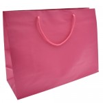 Euro Tint Tote Bag (16"x6"x12") (Cerise) Logo Imprinted