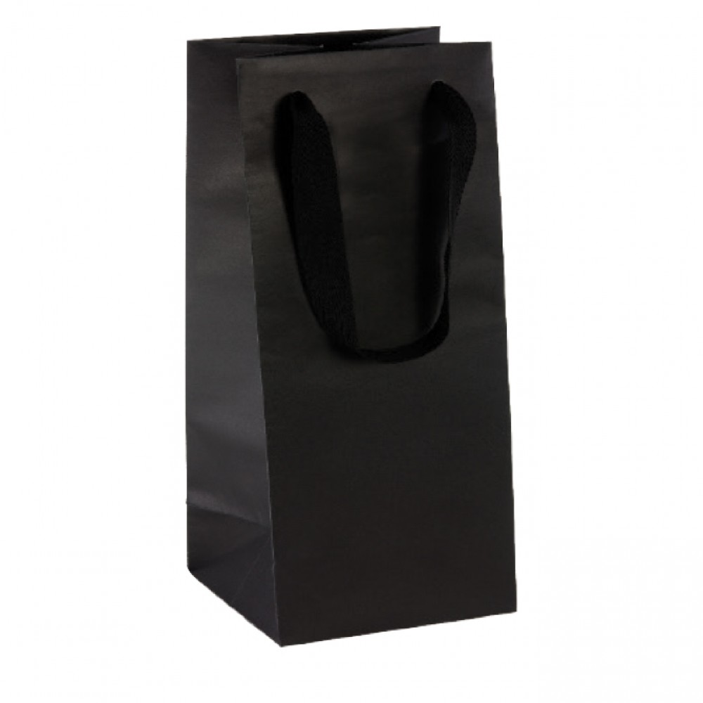 Custom Printed Premium Cotton Twill Handle Eurototes (8.5"x 4.5"x15") (Hot Stamped) (Black) Custom Printed Premium Cotton Twill Handle Eurototes (8.5"x 4.5"x15") (Hot Stamped) (Black)
