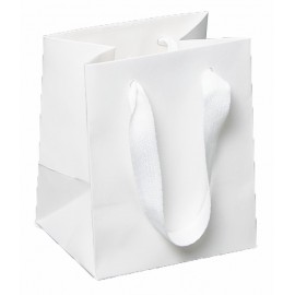 Custom Imprinted 3 Color Print Premium Cotton Twill Handle Eurototes (5"x4"x6")  Custom Imprinted 3 Color Print Premium Cotton Twill Handle Eurototes (5"x4"x6")