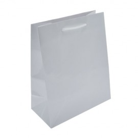 Logo Imprinted Hot Stamped High Gloss Eurotote Bag (8"x4"x10")
