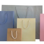 Euro Tint Tote Bag (16"x6"x18") (Slate Gray) Custom Imprinted