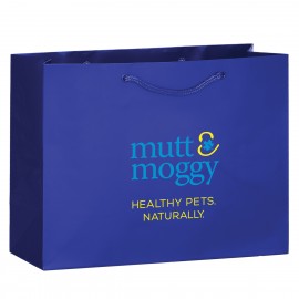 Logo Imprinted Gloss & Matte Laminated Euro Totes Hot Stamped  Logo Imprinted Gloss & Matte Laminated Euro Totes Hot Stamped