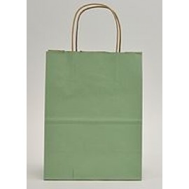 Custom Printed Sage Shadow Stripe Bag (5.5"x3.25"x8.375")  Custom Printed Sage Shadow Stripe Bag (5.5"x3.25"x8.375")