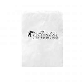 Custom Imprinted White Kraft Paper Merchandise Bag (12"x15")  Custom Imprinted White Kraft Paper Merchandise Bag (12"x15")