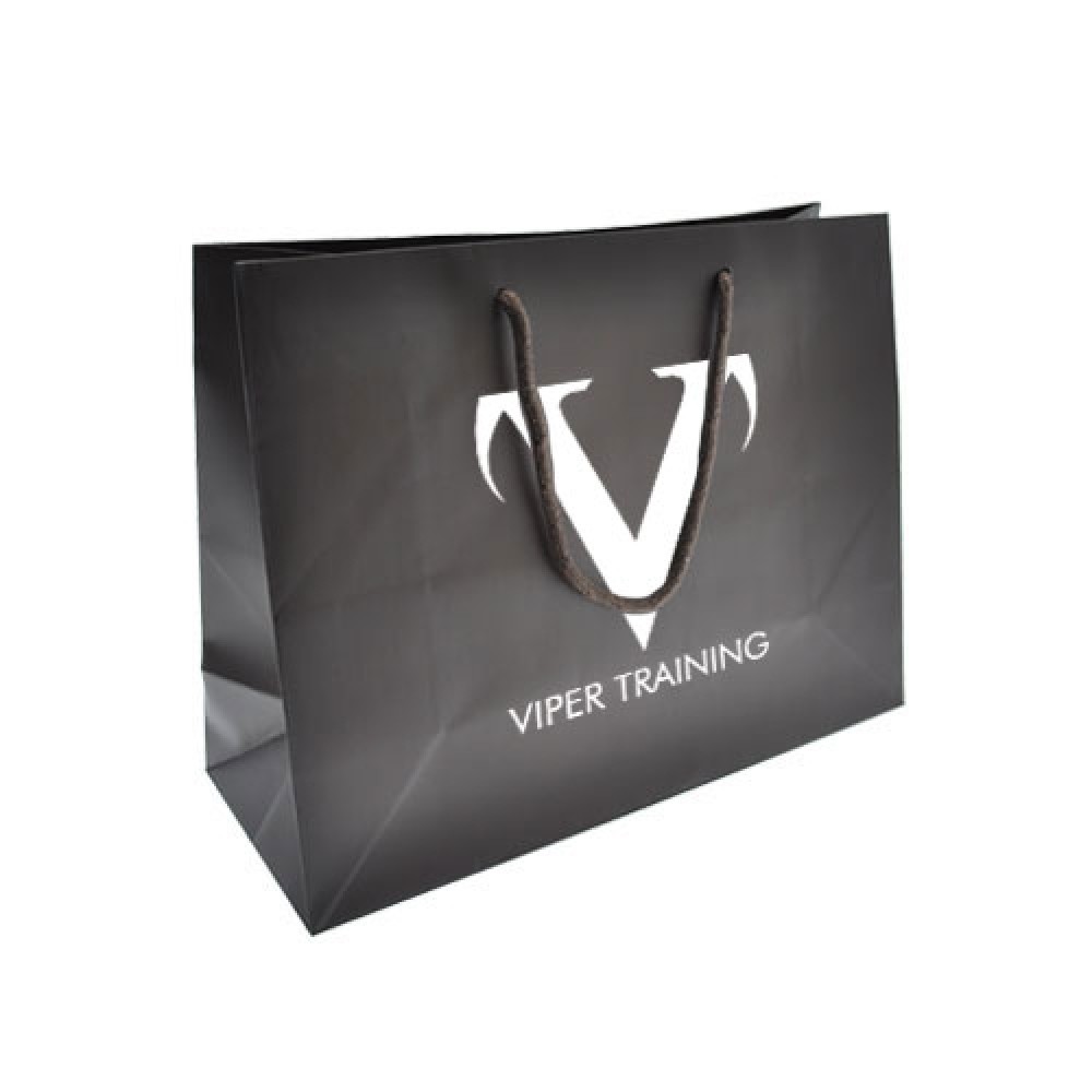 Ink Printed Matte Finish Eurotote Bag (13"x5"x10") (Chocolate Brown) Custom Imprinted Ink Printed Matte Finish Eurotote Bag (13"x5"x10") (Chocolate Brown) Custom Imprinted