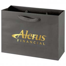 Logo Imprinted 210GSM Kraft Eurototes Bag(8x4x10'')  Logo Imprinted 210GSM Kraft Eurototes Bag(8x4x10